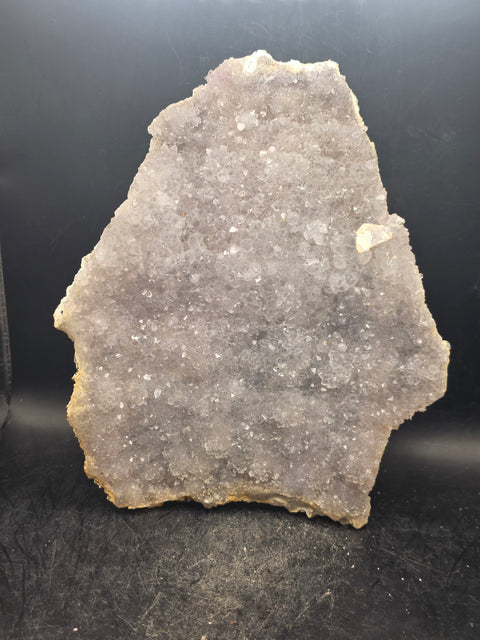 Amethyst flower formation plate! 1.8 pounds, 7.1 inches tall, 6.1" wide