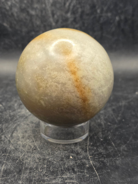 Ocean jasper sphere! 59.4mm, 2.3 inches, 10 ounces