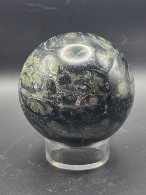 Large kambaba Jasper sphere! 75.2mm, 2.9 inches, 1.6 pounds