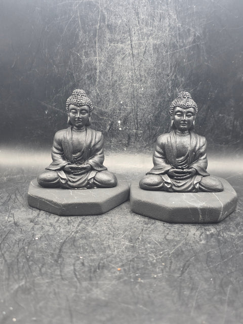 Shungite Buddha figurine! 5.6 ounces, 3.4 inches tall!