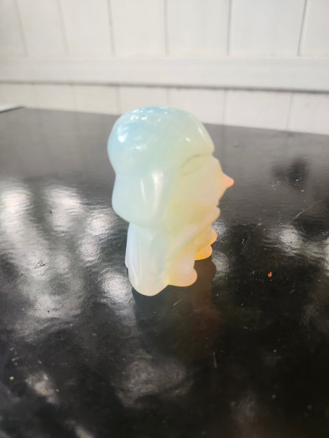 Opalite Darth vader! 3.6 ounces, 2.75 inches