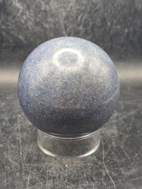 Lazulite sphere! 15.3 ounces, 67mm, 2.6 inches