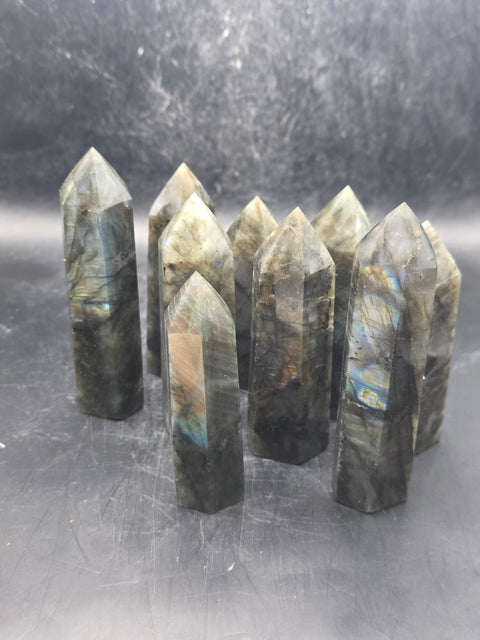 Labradorite tower! 2.9 too 3.6 inches tall!