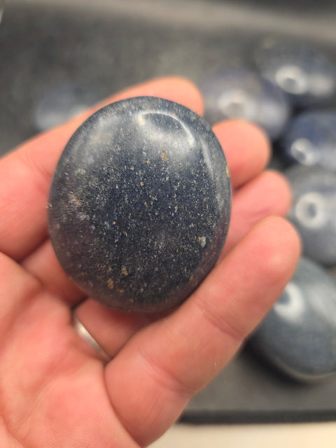 Lazulite palm stone! 1.6 too 2 inches