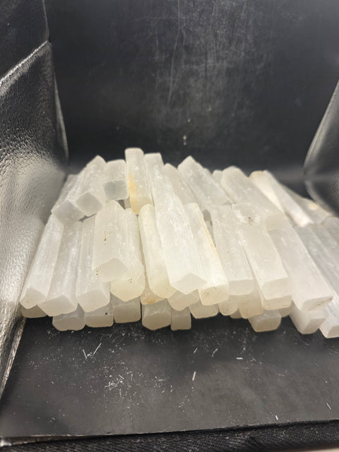 Small selenite stick 2.5 too 2.9 inches