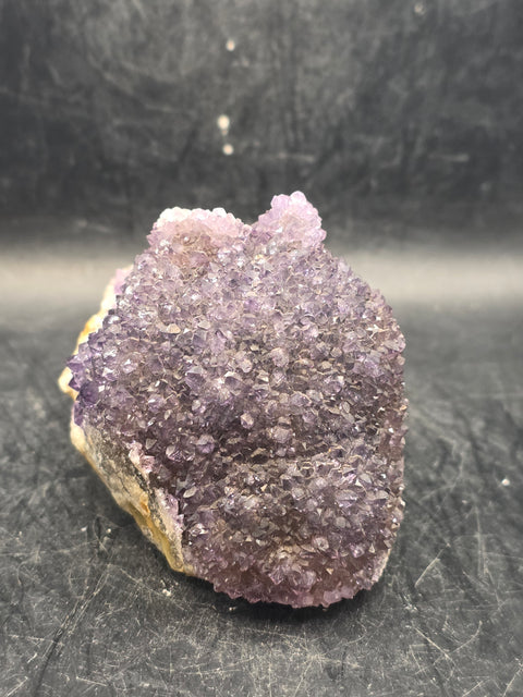 Amethyst special formation cluster! 9 ounces, 3.5 by 2 inches