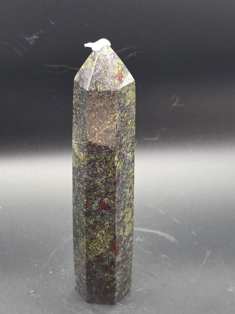 Large dragon bloodstone tower! 6.5 inches tall, 10.5 ounces