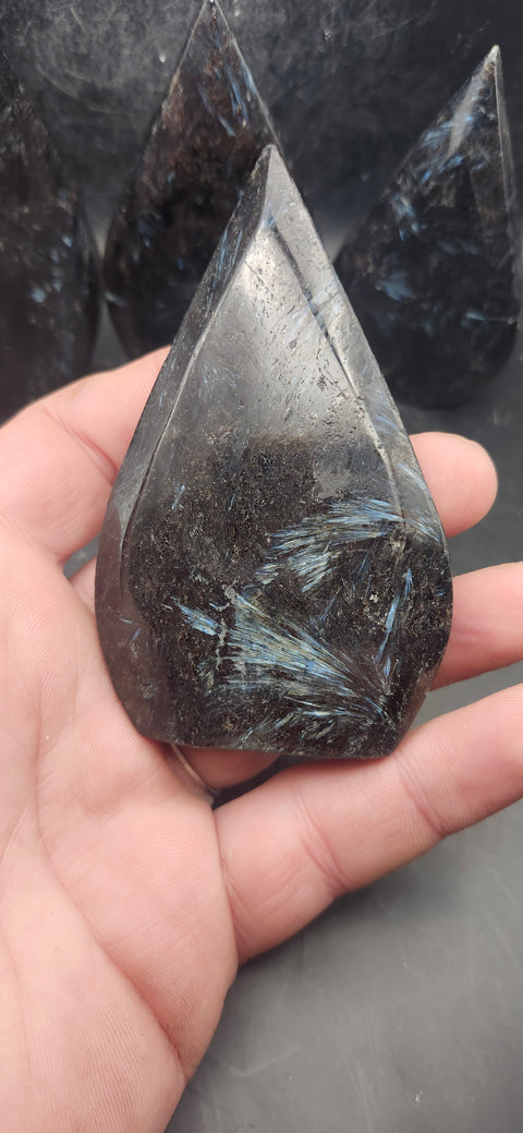 Astrophyllite firework tear tower! 3.5 to 4 inches!!