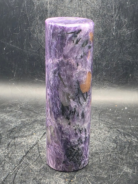 Super rare charoite harmonizer! 7 ounces, 3.9 inches!!