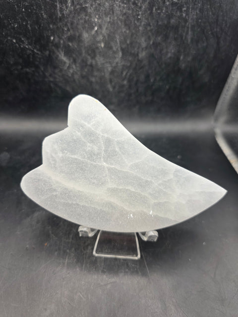 Selenite gua sha plate! 4.5 inches long
