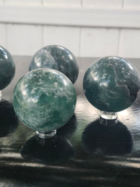 Florite sphere! 6 ounces, 49mm, 1.9 inches