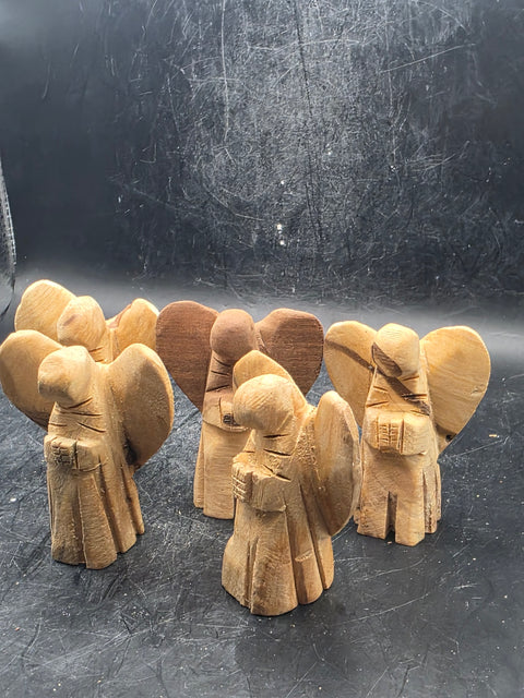 Palo santo angel "holy wood" 2 inches tall