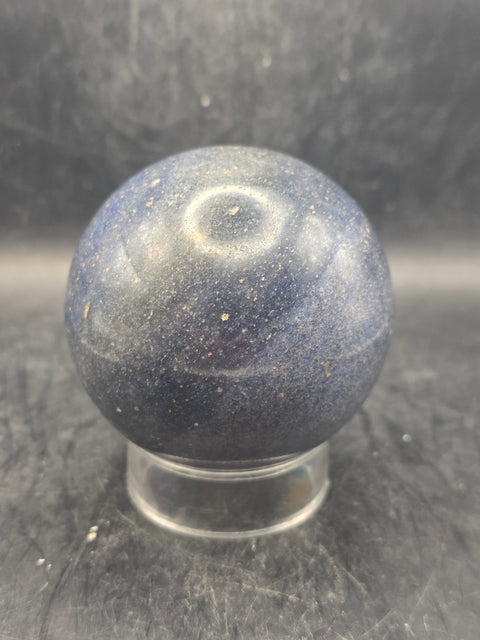 Lazulite sphere! 67.2mm, 2.6 inches, 14.8 ounces