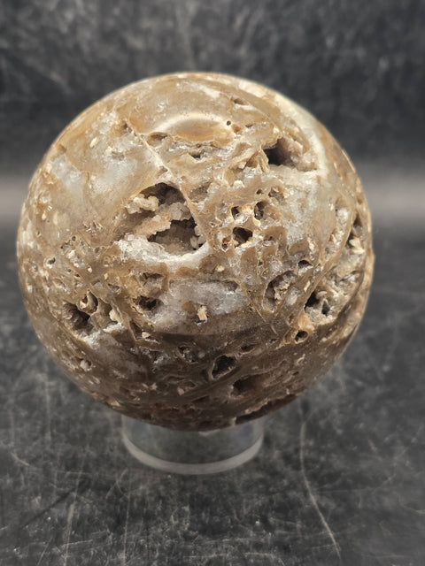 Sphalerite sphere! 71.6 ounces, 2.8 inches, 15.6 ounces