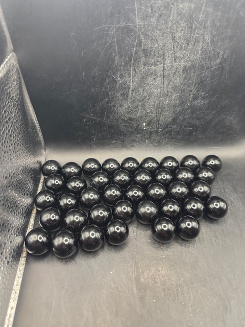 Mini 22mm .8 inch black obsidian sphere!