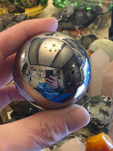 Terahertz sphere! 56.5mm, 2.2 inches, 7.9 ounces