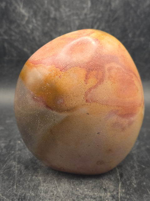 Polychrome jasper free form! 14.3 ounces, 3.1 inches tall, 2.9" wide
