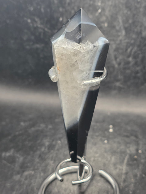 Agate scepter! 4.1 inches tall, 3.5 ounces