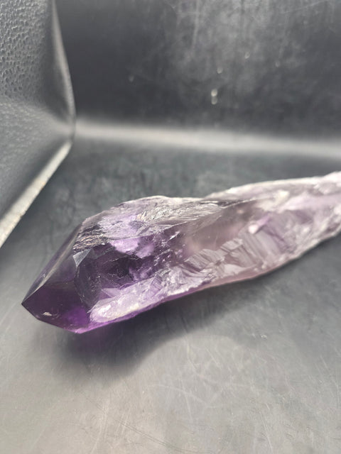 Grade AA amethyst spear! 1.2 pounds, 9.5 inches long!
