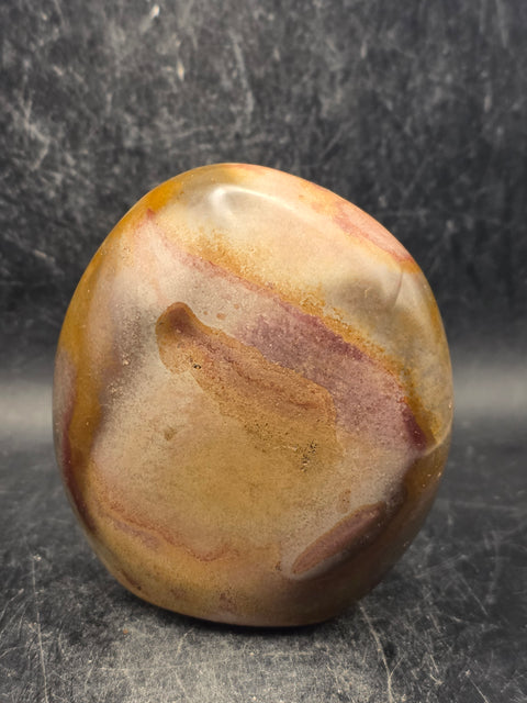 Polychrome jasper free form! 14.3 ounces, 3.1 inches tall, 2.9" wide