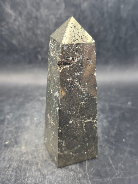 Pyrite tower! 7.5 ounces, 3.5 inches tall!