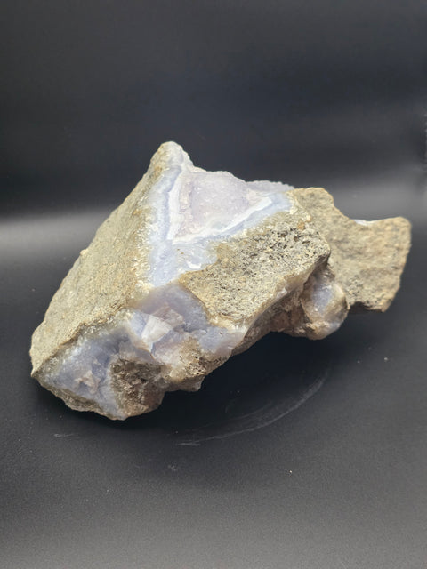 Rare natural raw 5.6 pound blue lace agate cluster!!