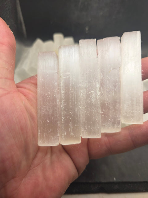 Small selenite stick 2.5 too 2.9 inches