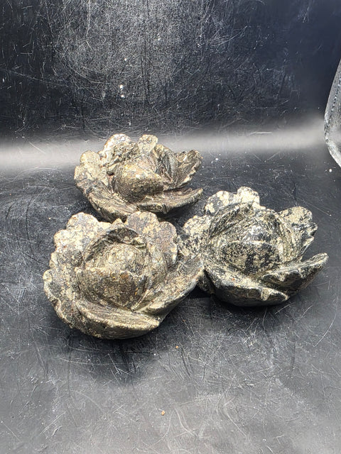 Black pyrite rose! 7 ounces, 2.8 inches wide!