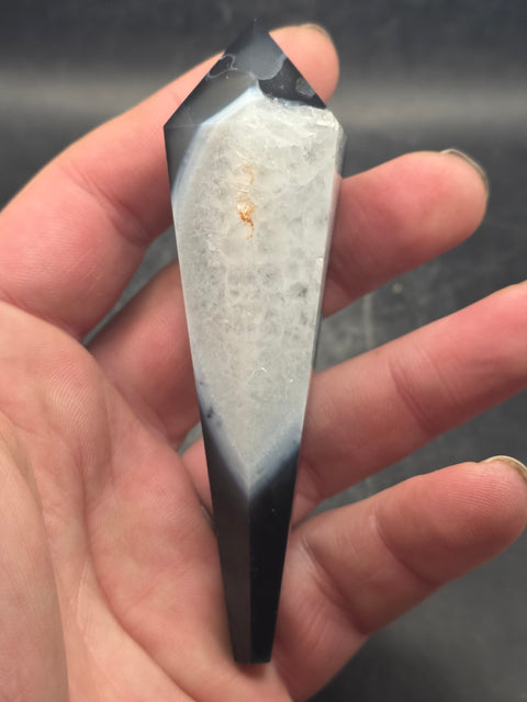 Agate scepter! 4.1 inches tall, 3.5 ounces