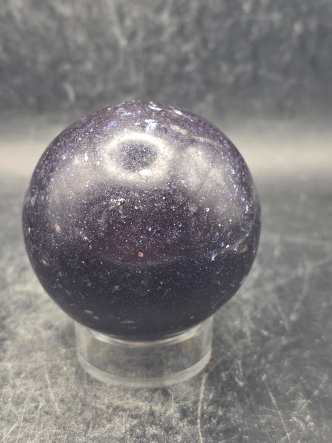 Lepidolite sphere! 51.8mm, 2 inches, 6 ounces