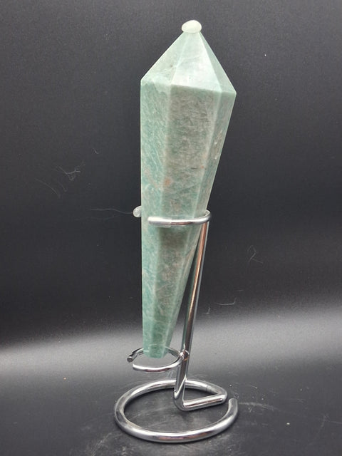 Amazonite scepter! 7.5 ounces, 6.25 inches tall