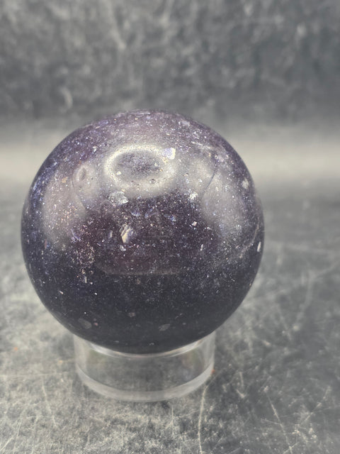Lepidolite sphere! 51.8mm, 2 inches, 6 ounces