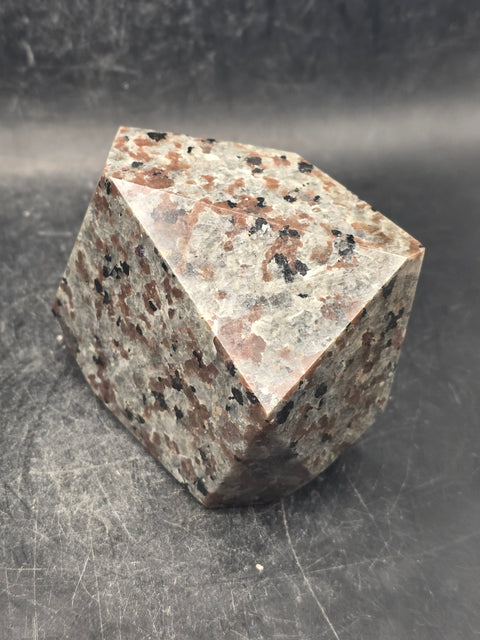 Flame stone "yooperlite" free form! 10.4 ounces, 2.7" wide, 2.4" tall