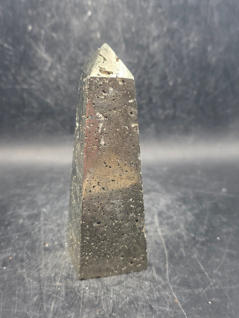 Pyrite tower! 8.5 ounces, 3.8 inches!
