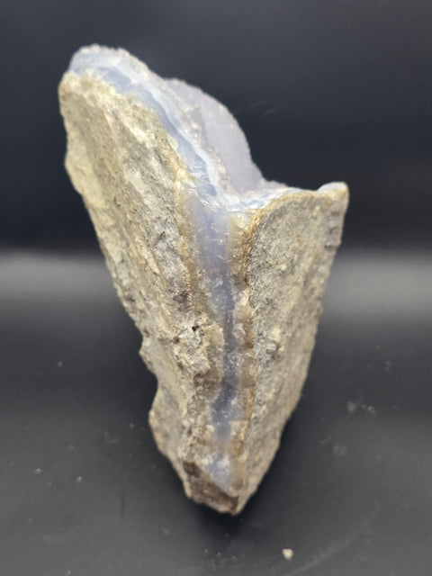 Rare natural raw 5.6 pound blue lace agate cluster!!