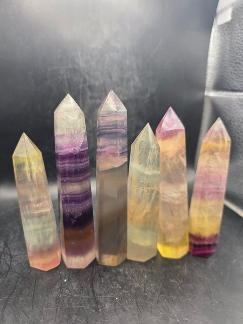 Candy florite tower! 3.8 too 4.8 inches tall!