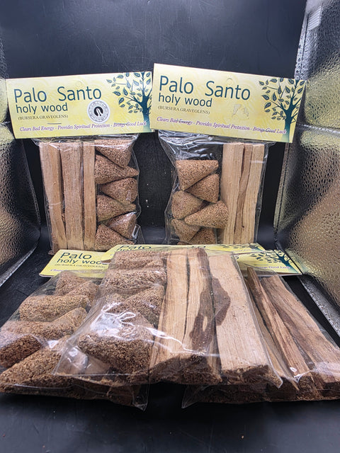 Palo santo "holy wood" cones and sticks set!!