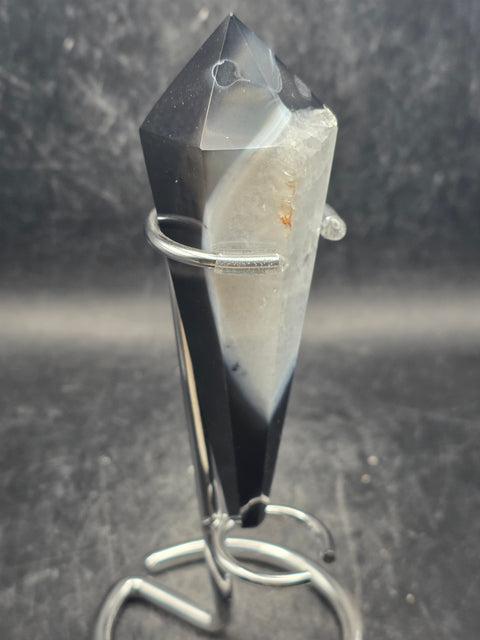 Agate scepter! 4.1 inches tall, 3.5 ounces