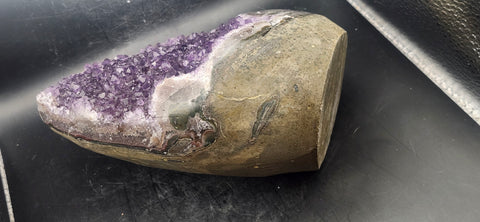 XXL amethyst cut base free form! 6.5 inches tall, 4.3" wide, 3.13 pounds!