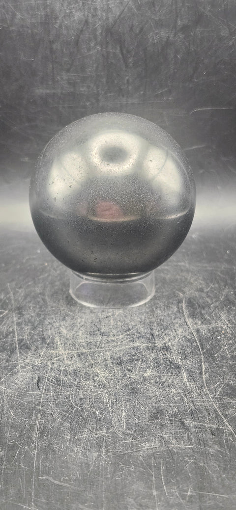 Polished Shungite sphere! 59mm, 2.3 inches, 6 ounces