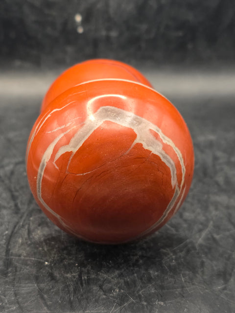 Brecciated jasper mushroom! 10.6 ounces, 3 inches tall!