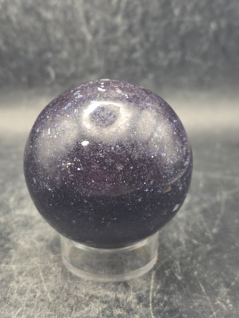 Lepidolite sphere! 51.8mm, 2 inches, 6 ounces