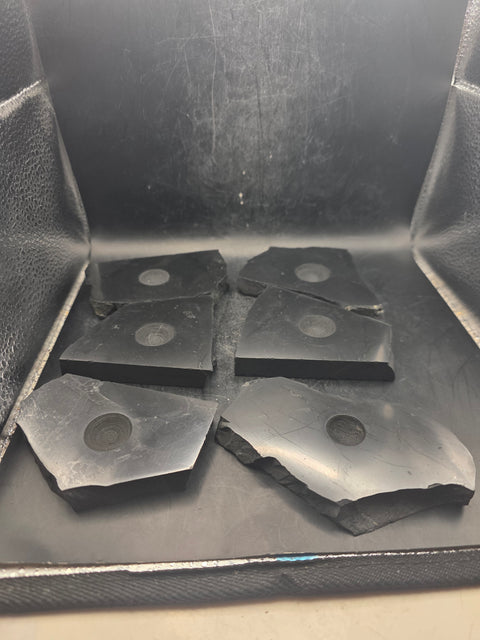 Shungite sphere holder! 3.9 too 4.2 inches long!