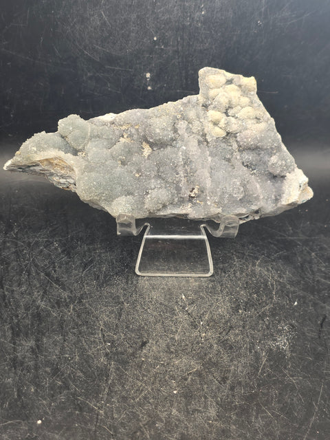 Amethyst flower formation plate! 3.7 ounces, 4.5 inches by 2.5 inches