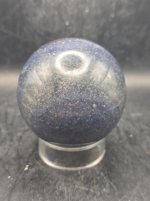 Lazulite sphere! 67.2mm, 2.6 inches, 14.8 ounces