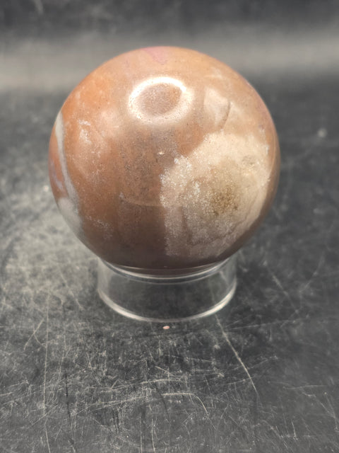 Ocean jasper sphere! 48.7mm, 1.9 inches, 5.6 ounces