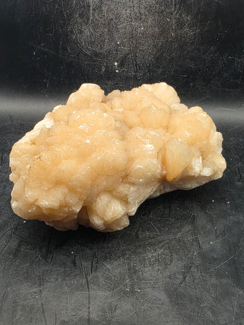 Stilbite free form! 1.12 pounds, 5.8 inches long, 4.5 inches wide!