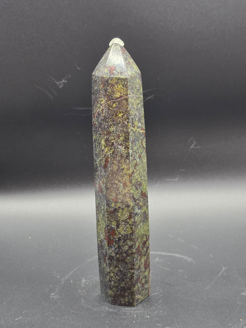 Large dragon bloodstone tower! 6.5 inches tall, 10.5 ounces