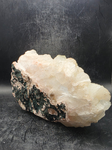 Apophyllite free form! 2.14 pounds, 7 inches long, 3.7 inches wide!