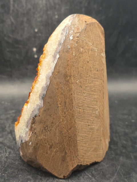 Citrine cut base free form! 1 pound, 3.7 inches tall, 2.8" wide